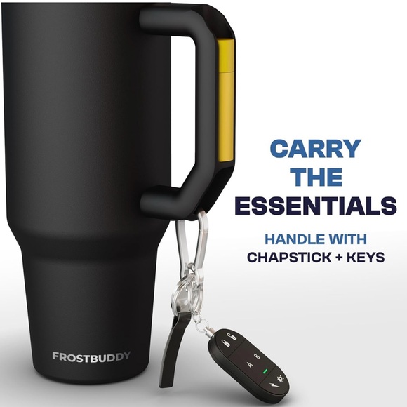 Frost Buddy Thicc Buddy 40oz Sky Blue Glitter NEW IN BOX - Picture 14 of 14